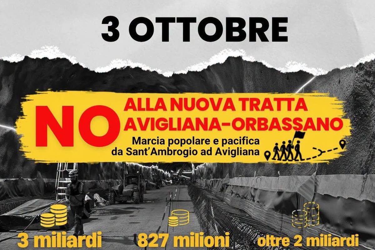 No alla tratta Avigliana-Orbassano